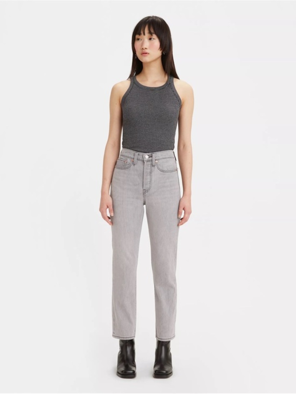 Levi's women’s skinny high rise skinny leg Grey